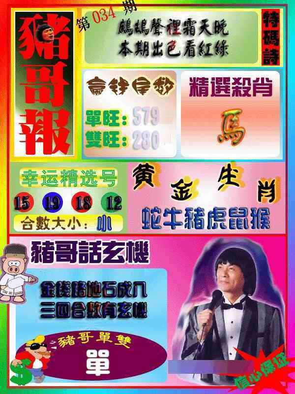 034期猪哥报[图]